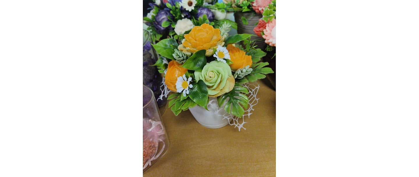decorative soap bouquets
