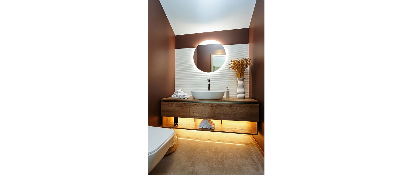 Ванные комнаты с индивидуальным дизайном