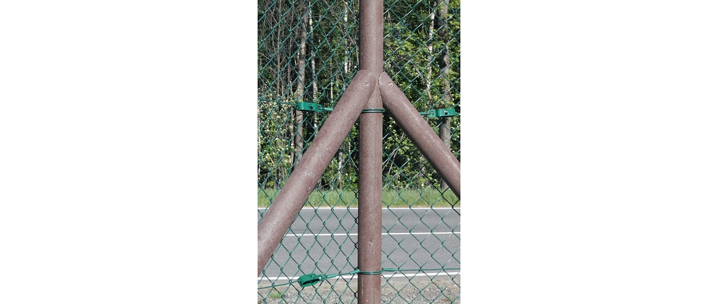 Braided fence