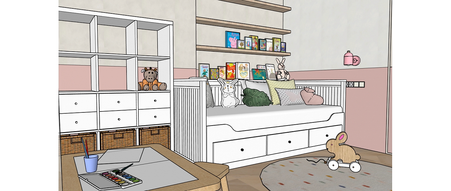 Nursery interior design