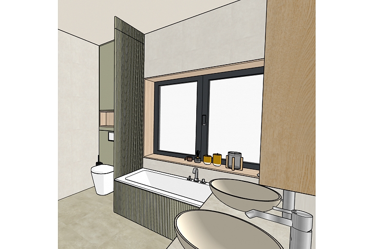 Interjera dizains vannasistabai