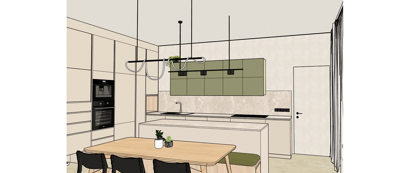 Kitchen interior design
