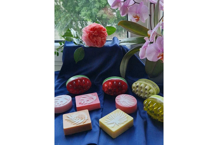 soap with scrub