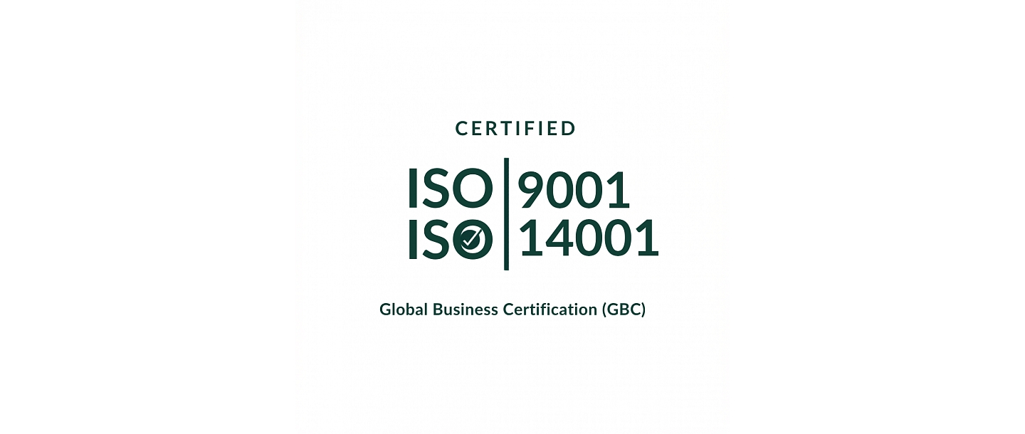 Environmental and ISO certificate
