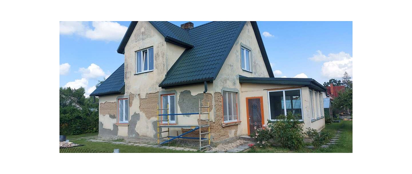 House construction work
