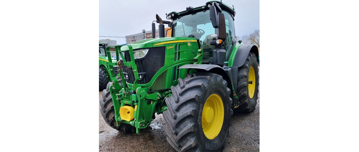 John Deere 6250R 6R250 traktora noma tirdzniecība serviss