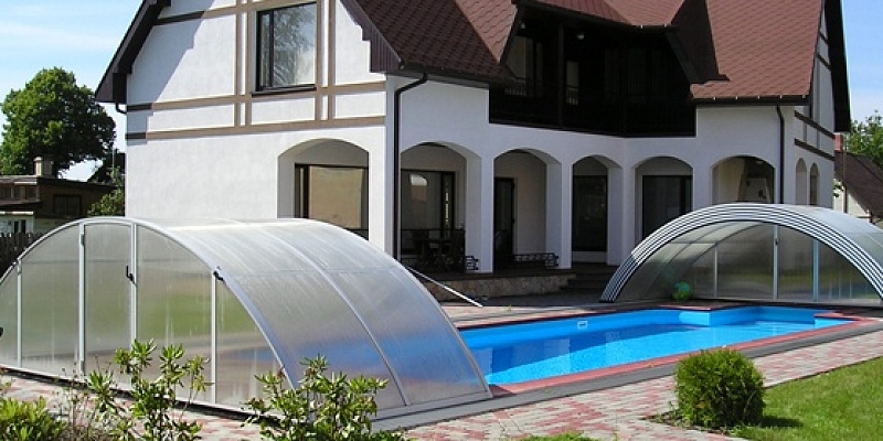 Крыши для басейнов