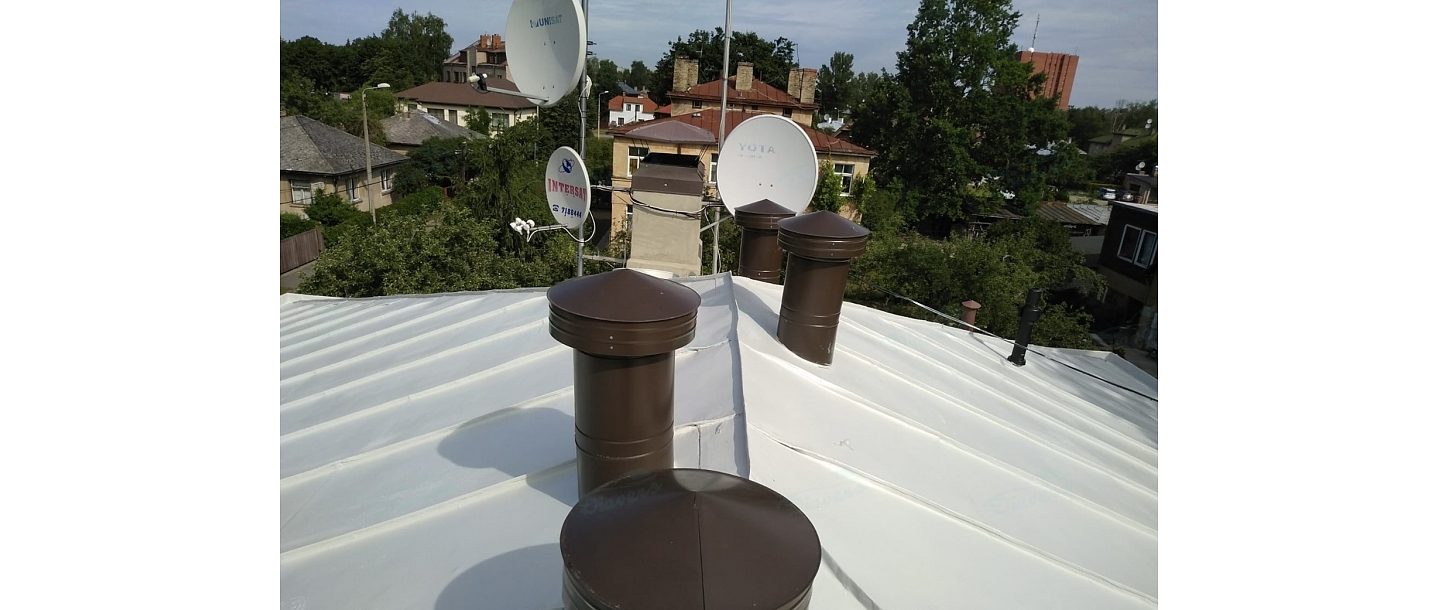 Покраска крыш