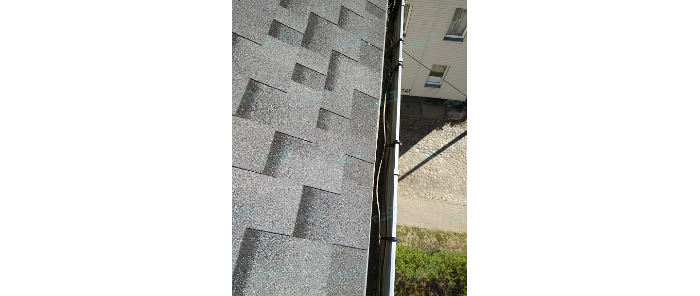 Anti-moss treatment of roofs