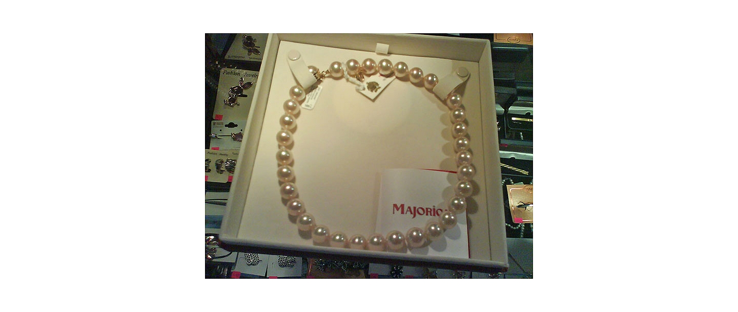 High-quality artificially grown pearls at very good prices
