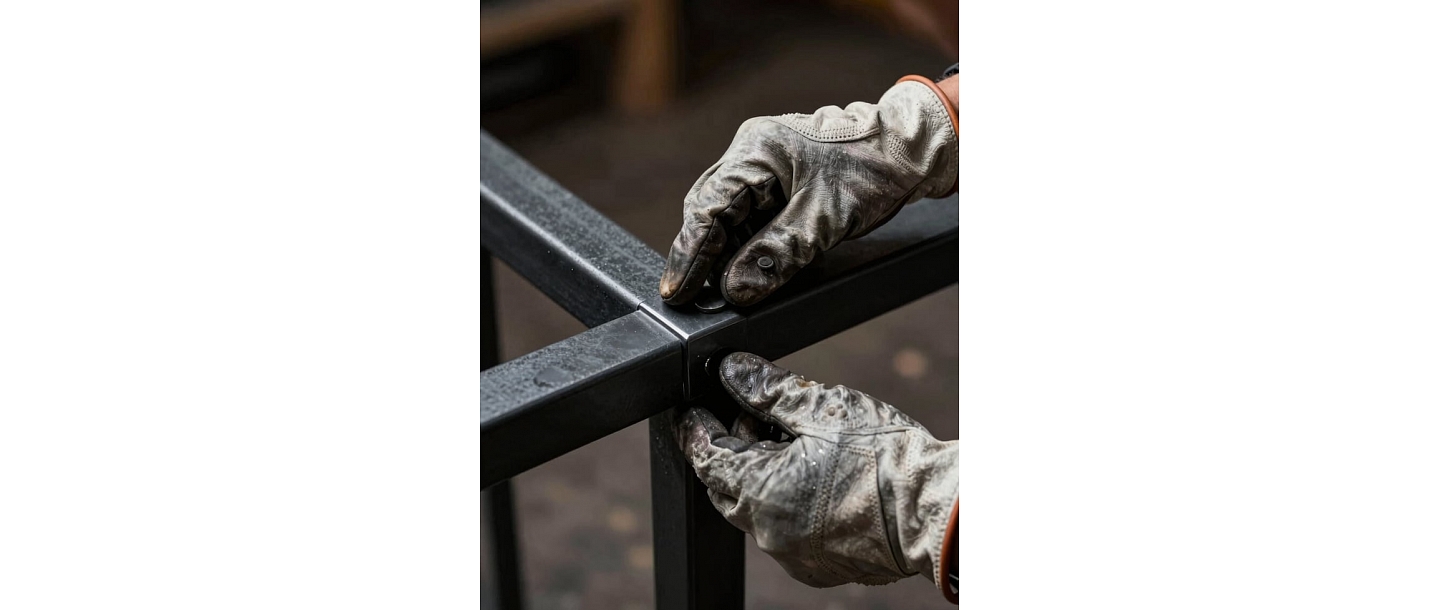 Metal structure assembly