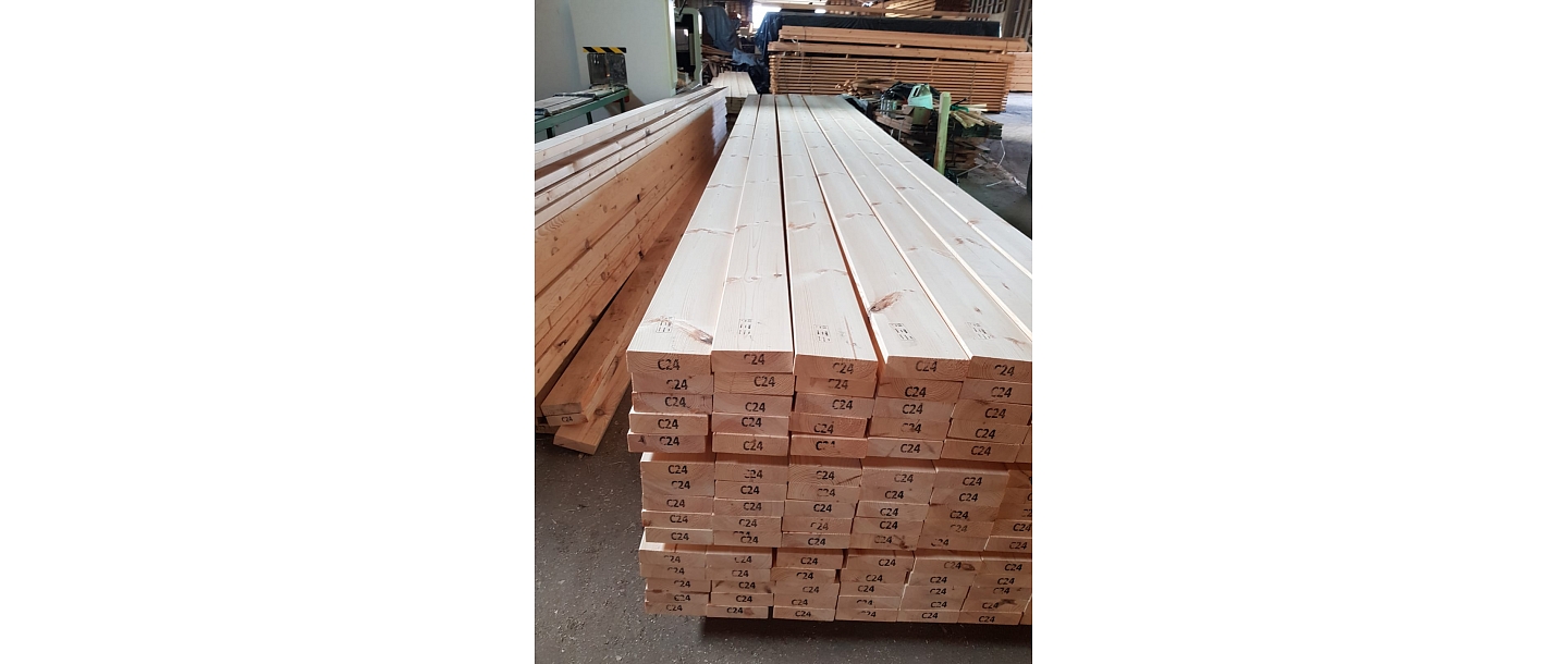 Kalibrēti dēļi C24 BŪVELEMENTI