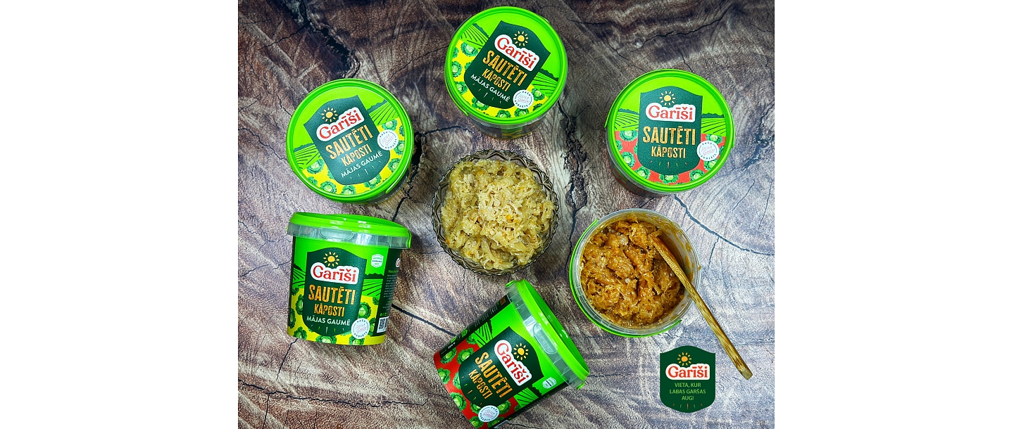 "Garīšu" kāpostu produkcija