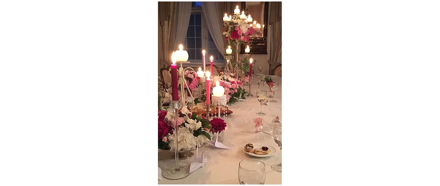 Banquet hall decoration