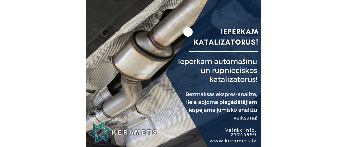 KeraMets, LTD, Buyer of auto catalysts and wires 