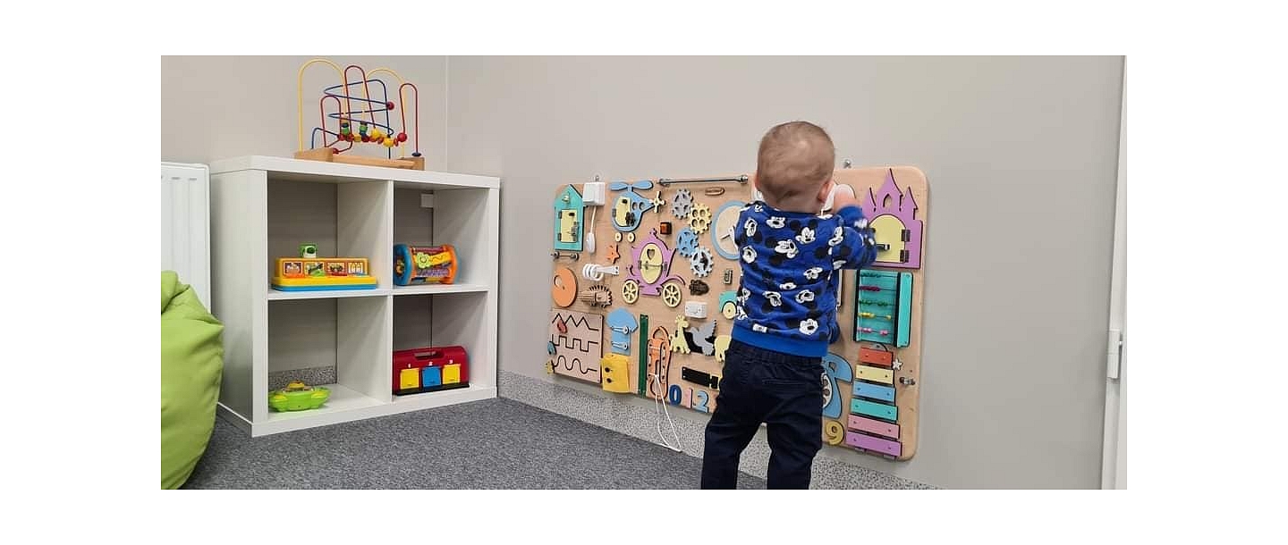 entertainment corner for the little ones