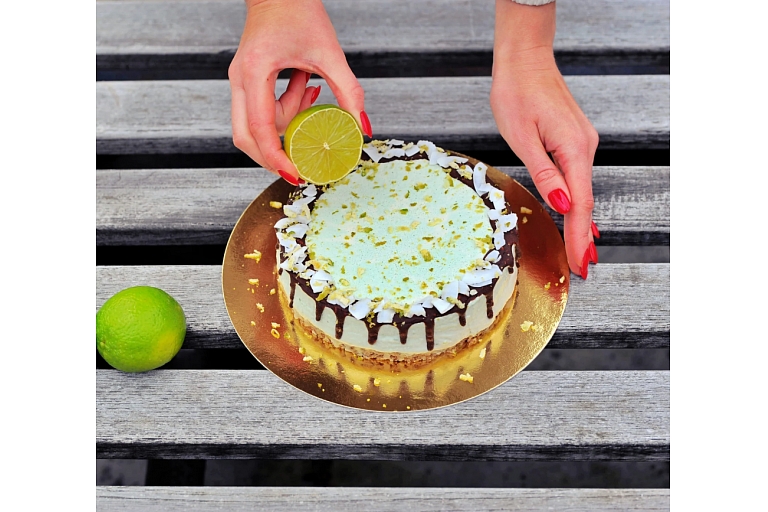 Кокосово-лаймовый пирог