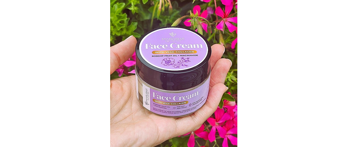 Face cream with collagen