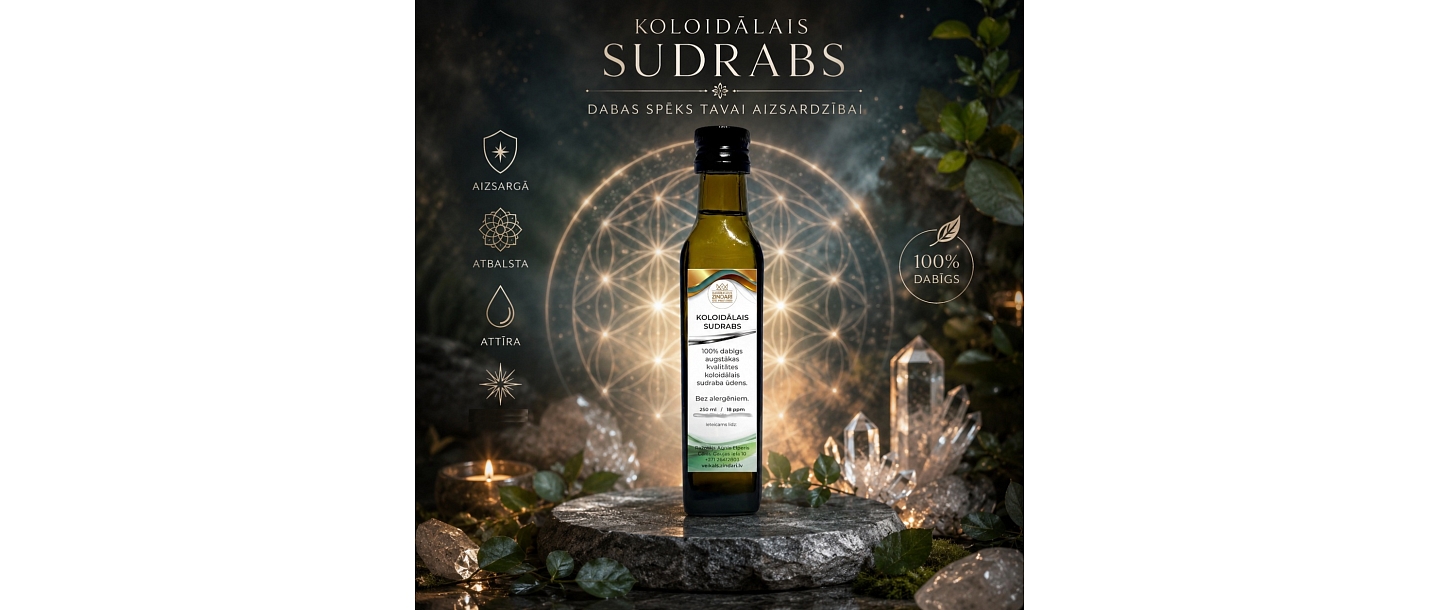 Koloidālais sudrabs Zindari