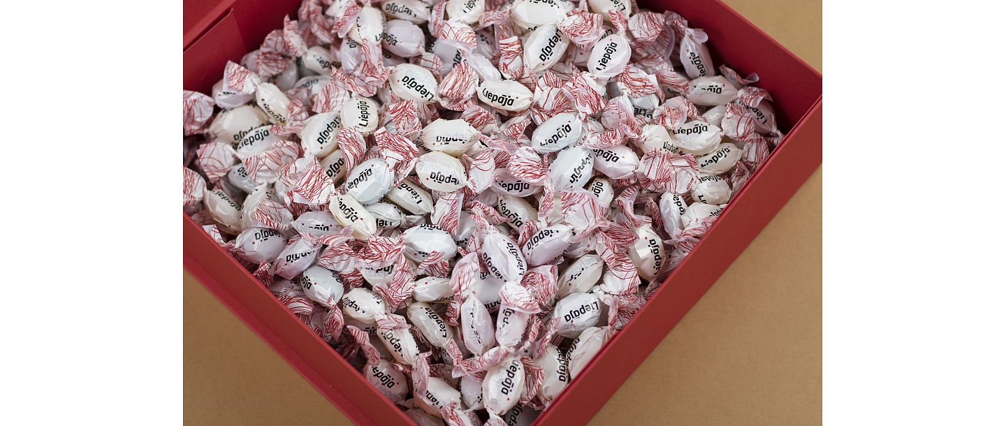 Candies with logo