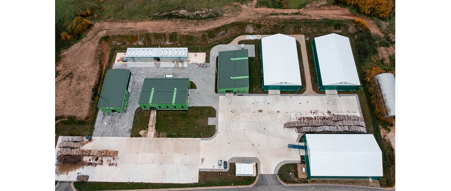 Creation of an industrial area