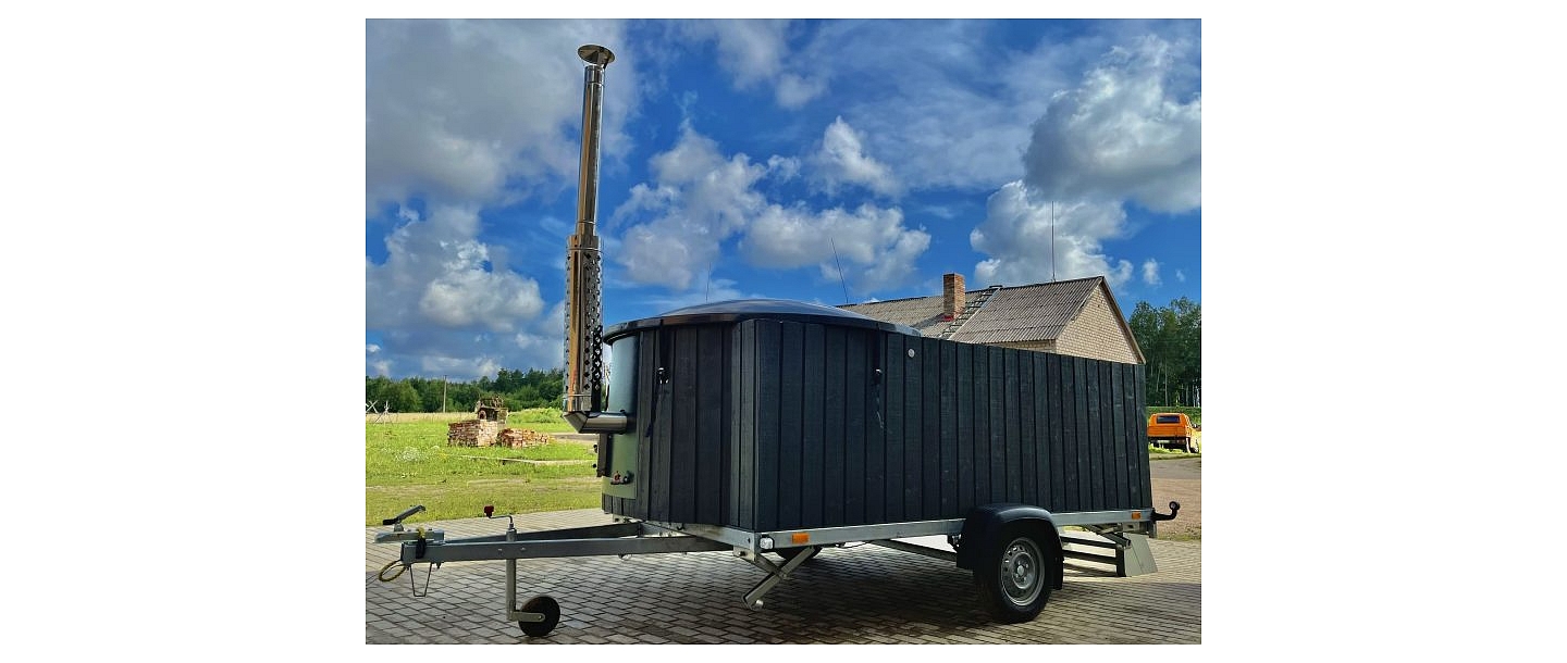 Tub on the trailer