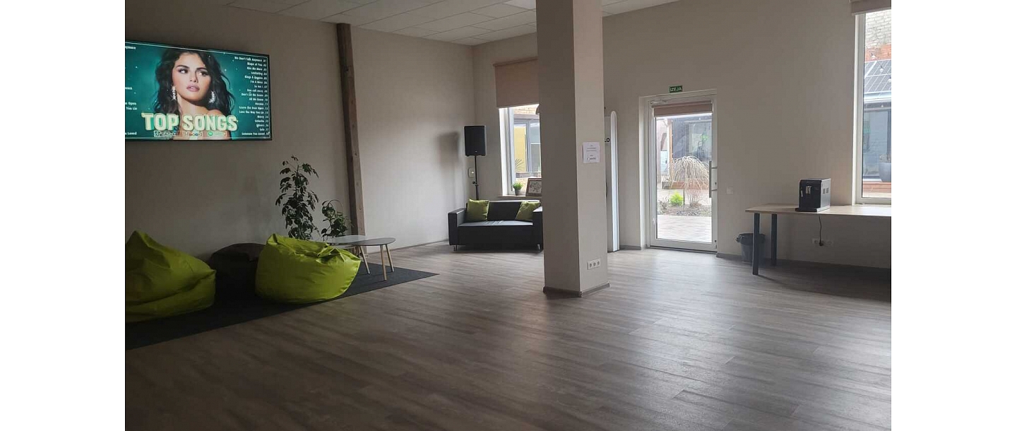 Kurzeme Business Incubator offers innovative and comfortable working spaces for new companies