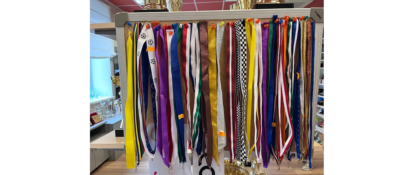 Ribbons for medals