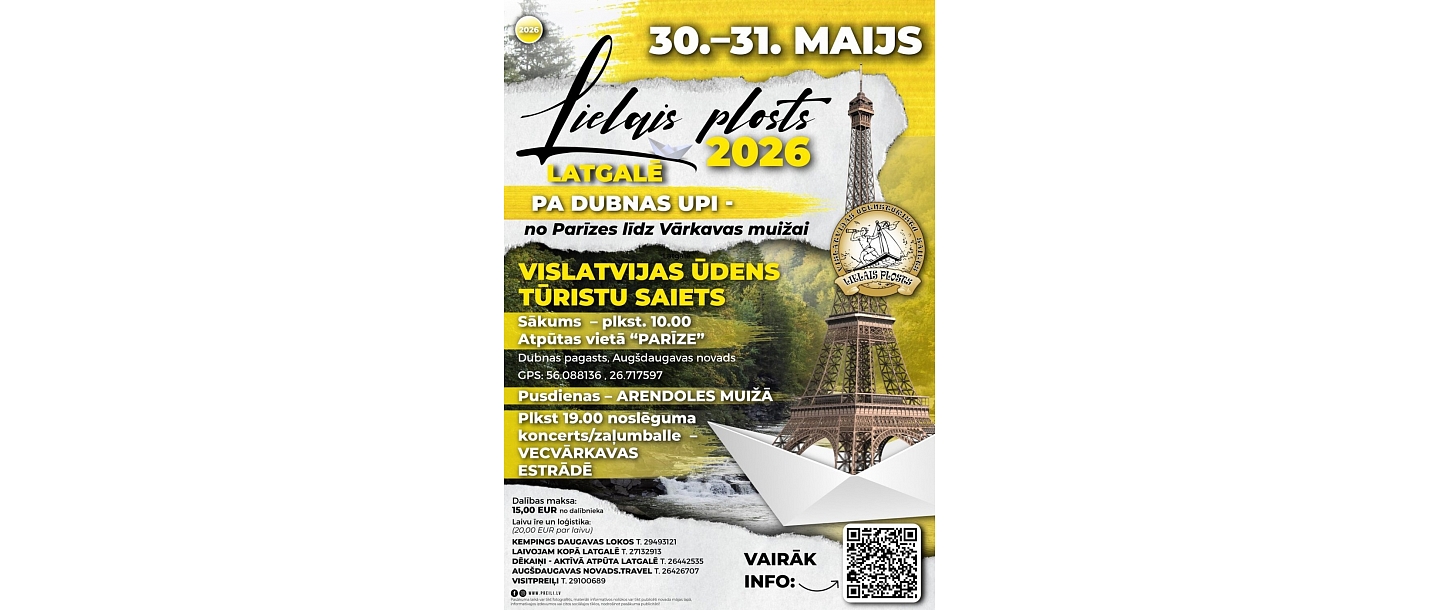 Lielais plosts Latgalē 2026