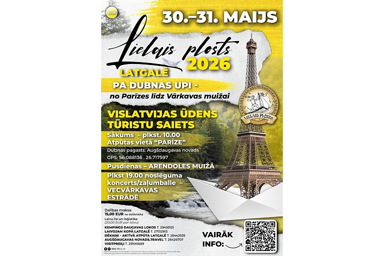 Lielais plosts Latgalē 2026