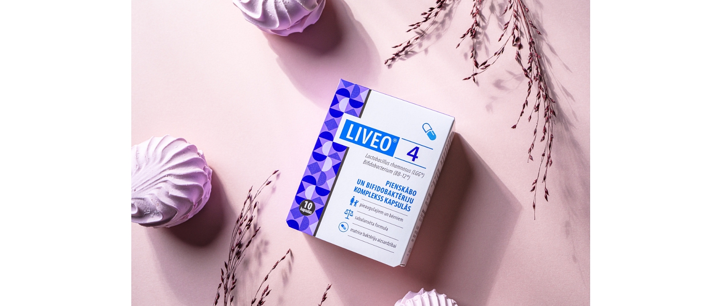 liveo in 4 lactic acid and bifidobacteria capsules