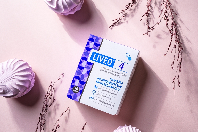 liveo in 4 lactic acid and bifidobacteria capsules