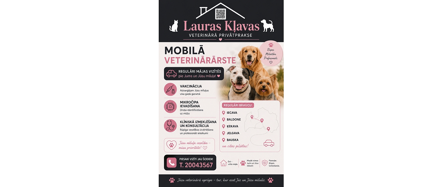 Izbraukuma veterinārie pakalpojumi