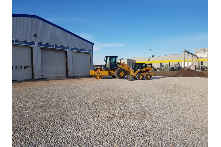 Construction of driveways