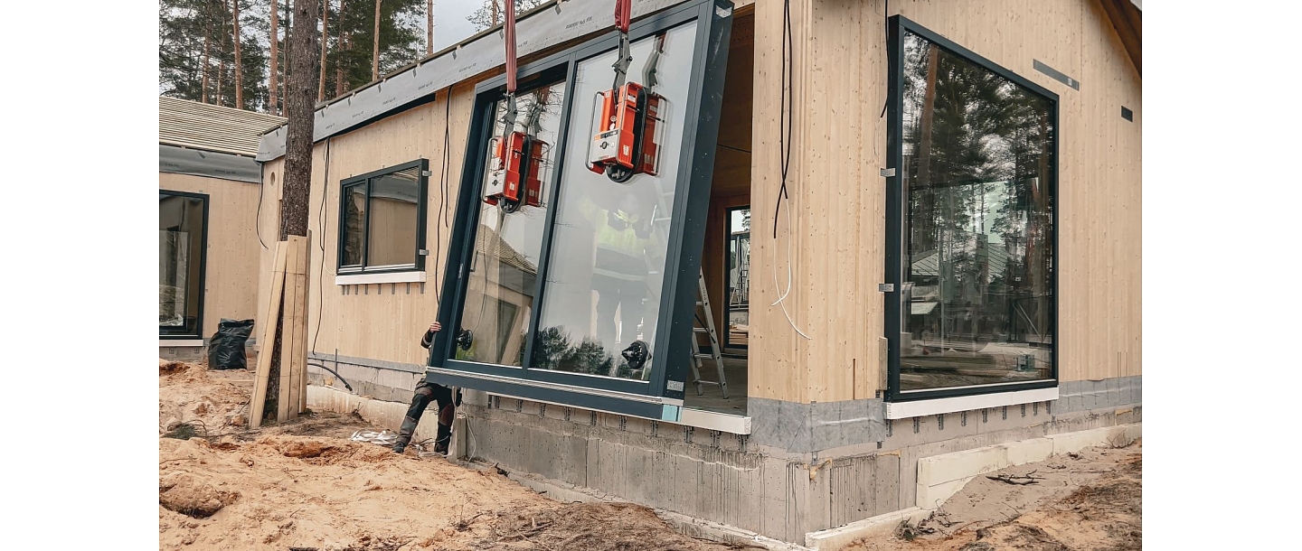 Construction of CLT buildings