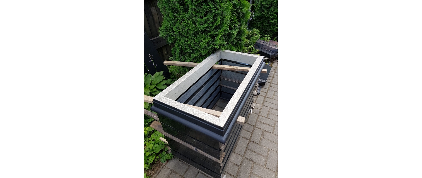 Stone processing, grave improvement