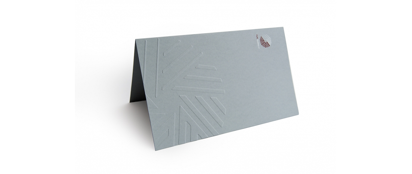 Embossed envelope