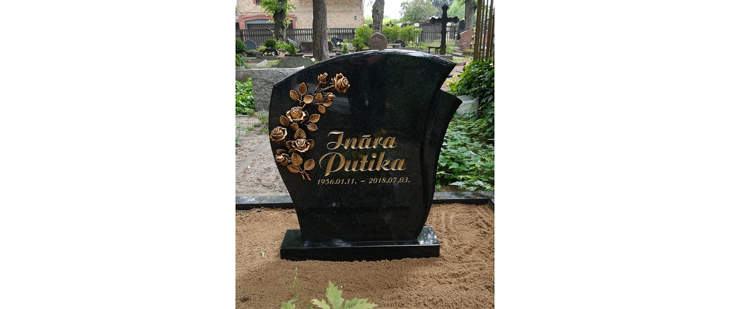 A A darbnīca, akmens apstrāde, kapu pieminekļi