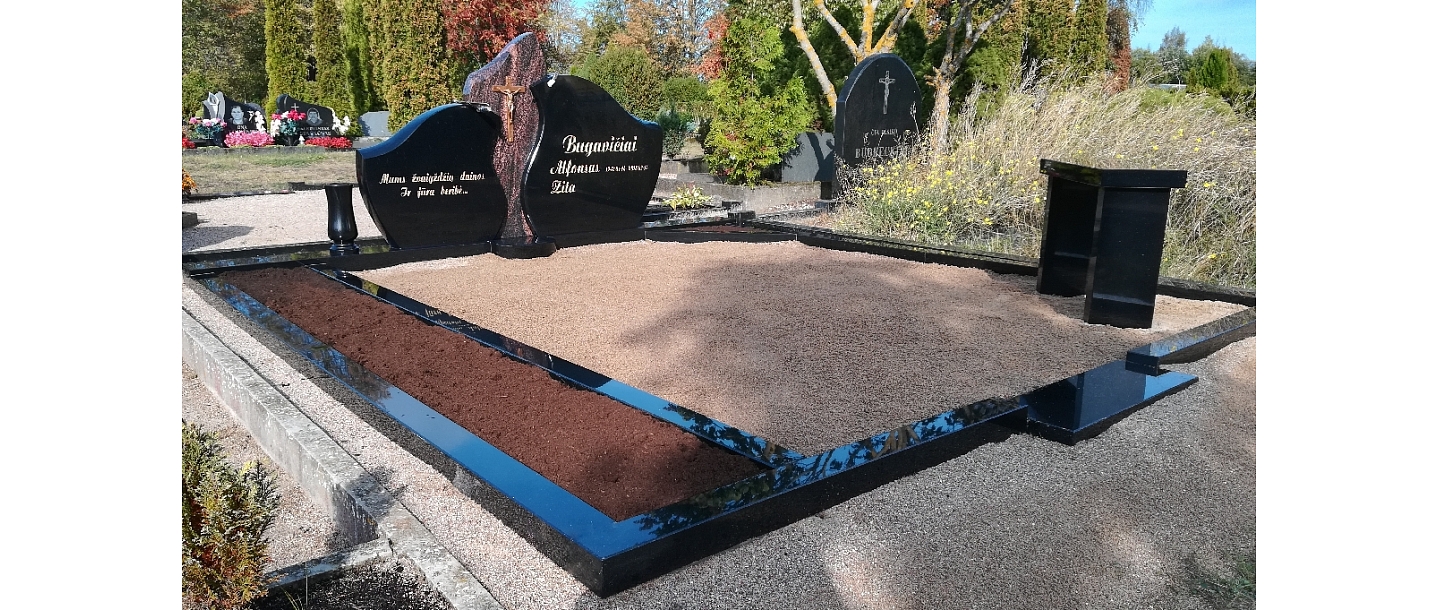 AA workshop, stone processing, tombstones