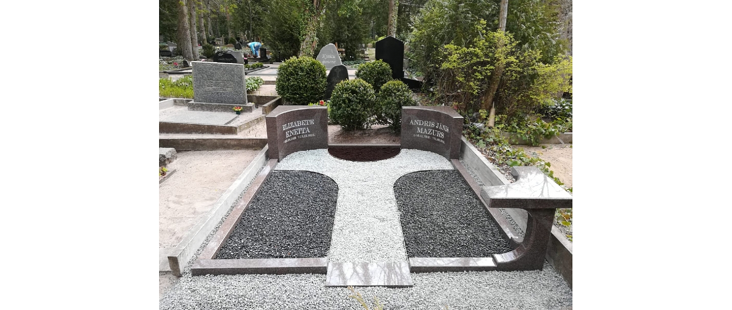 AA workshop, stone processing, tombstones