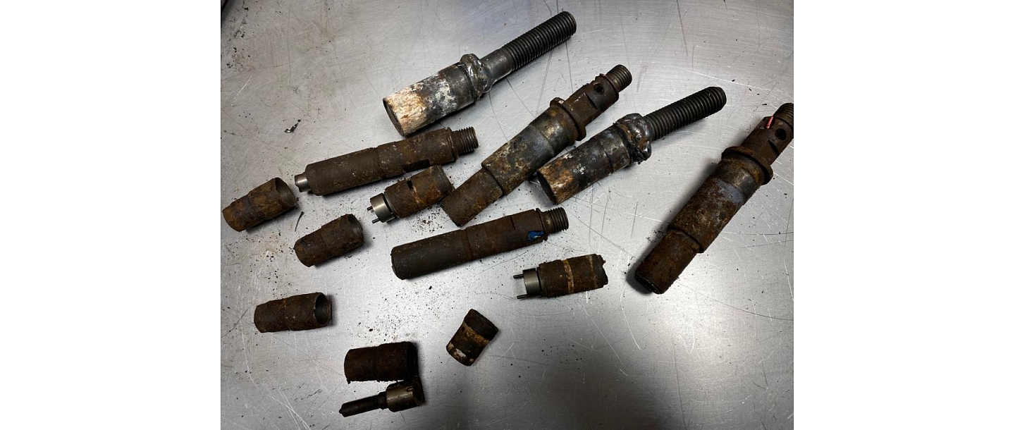 Dismantling of diesel nozzles, Car repair services Maskavas 444a