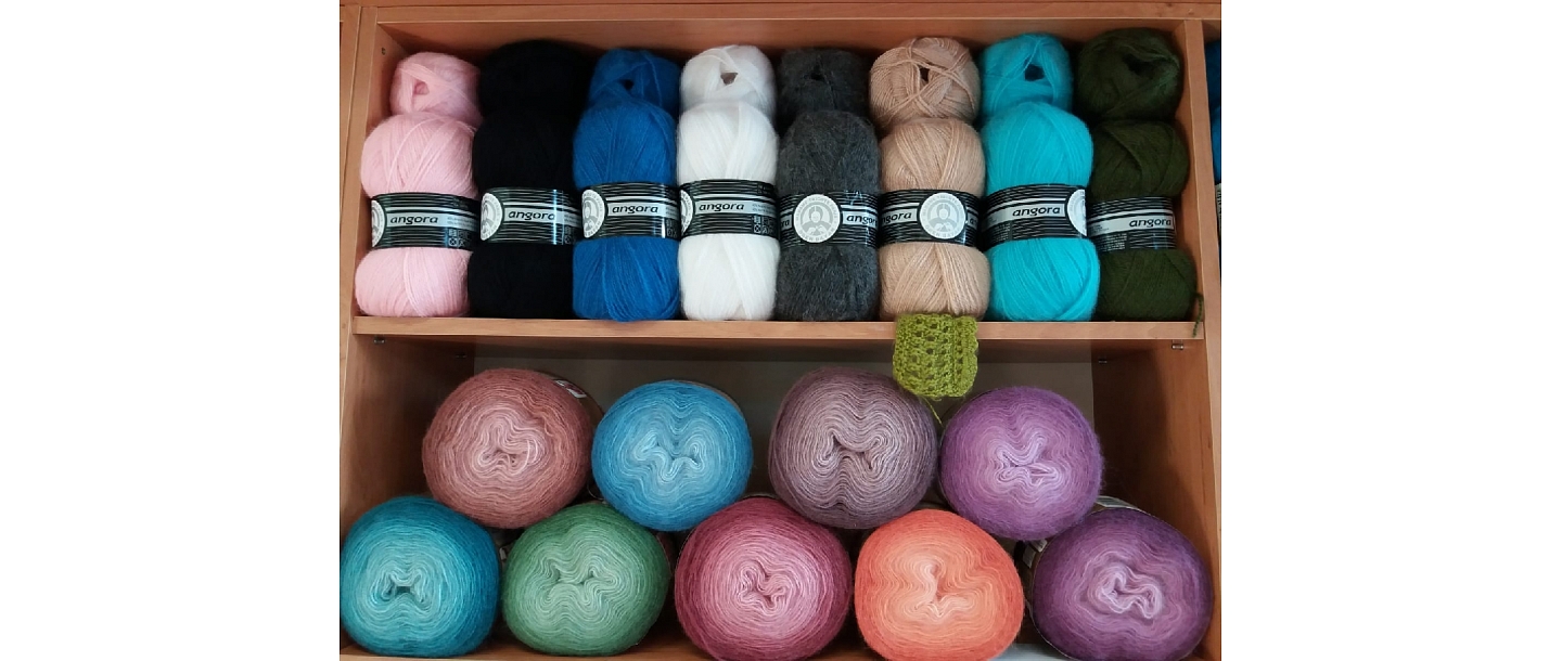 Шерстяная пряжа