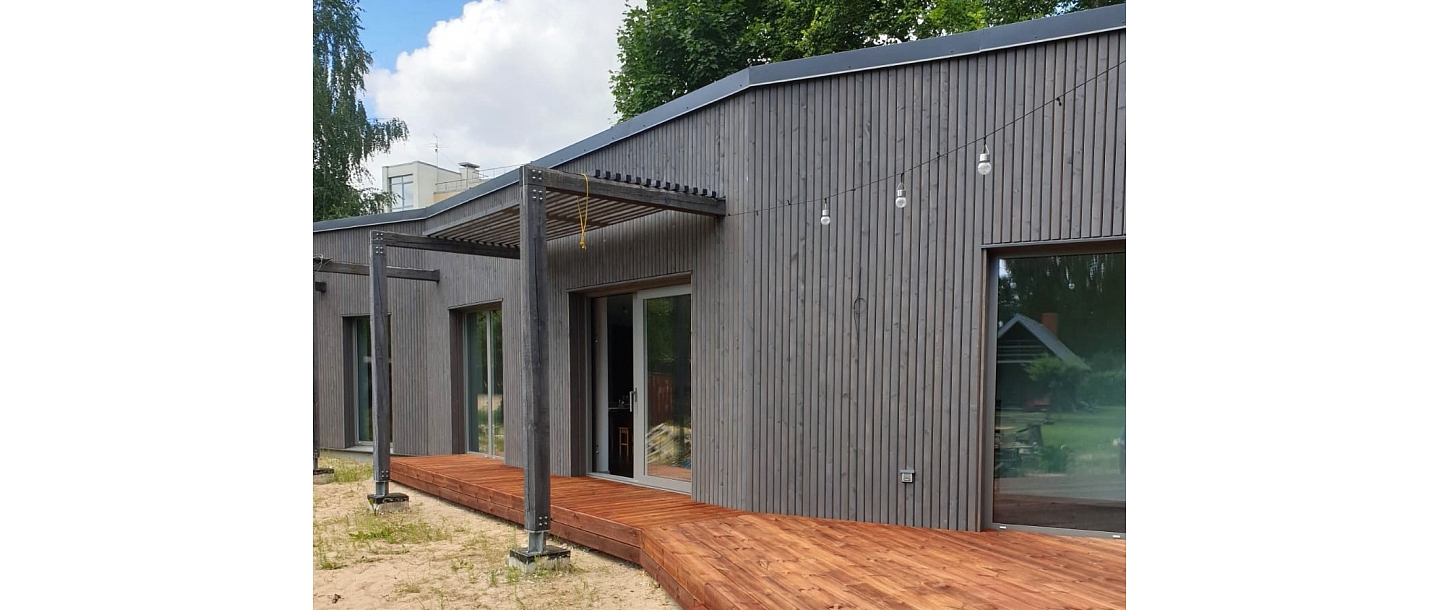 Private house, In Marupe, In Latvia