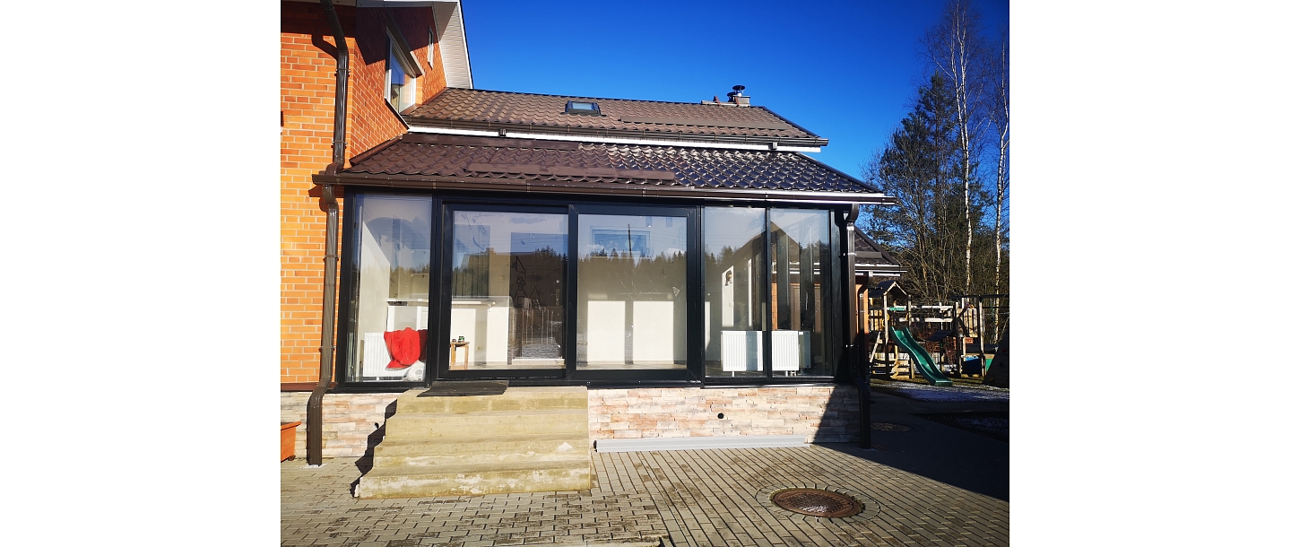 Glass terrace, Olaines parish