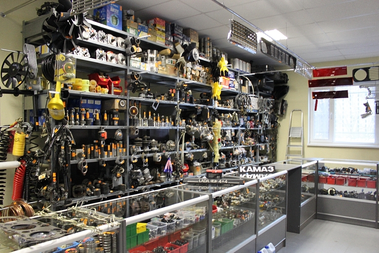WING DS, Russian car spare parts store