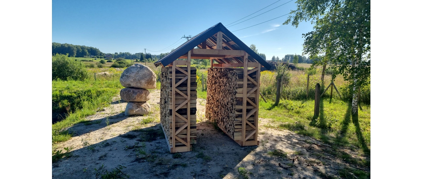 Wooden sheds