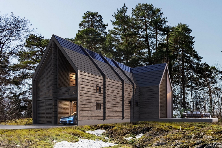 Log buildings