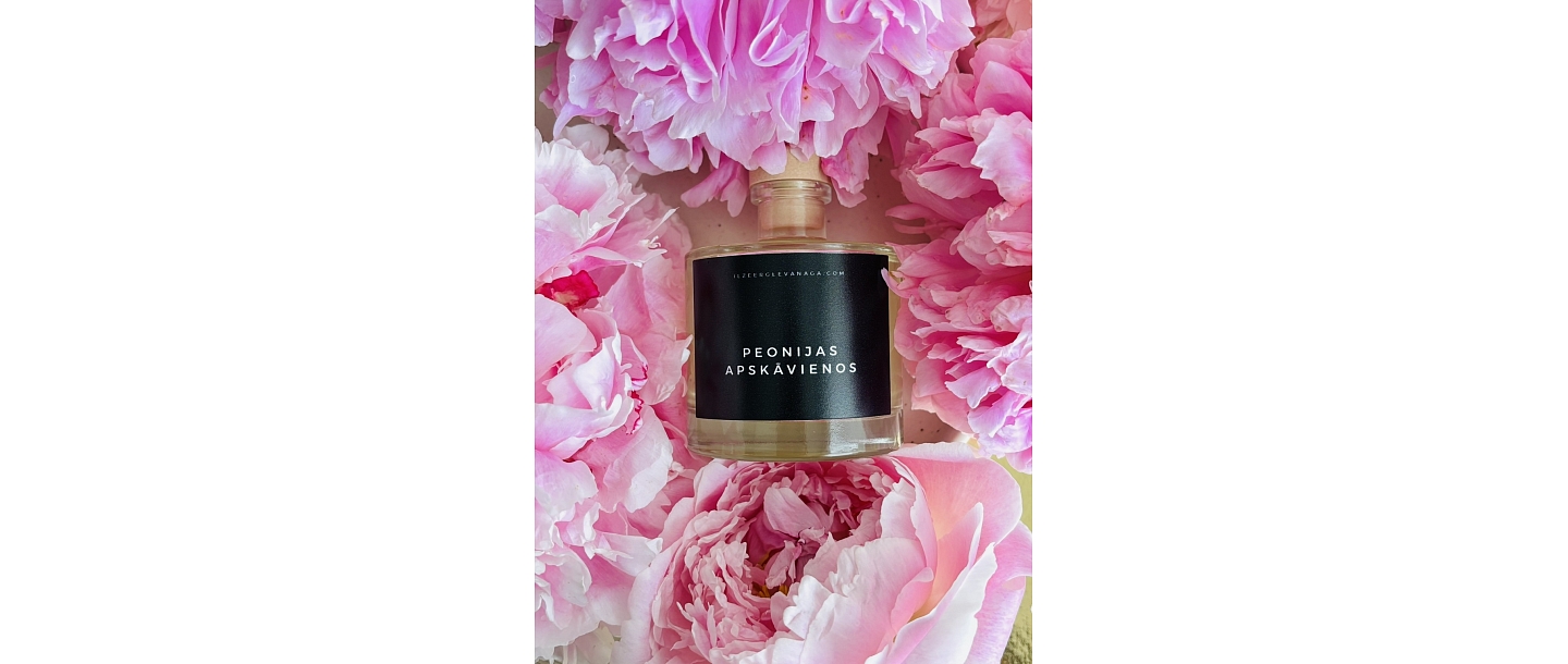Home fragrances "In the embrace of peonies"
