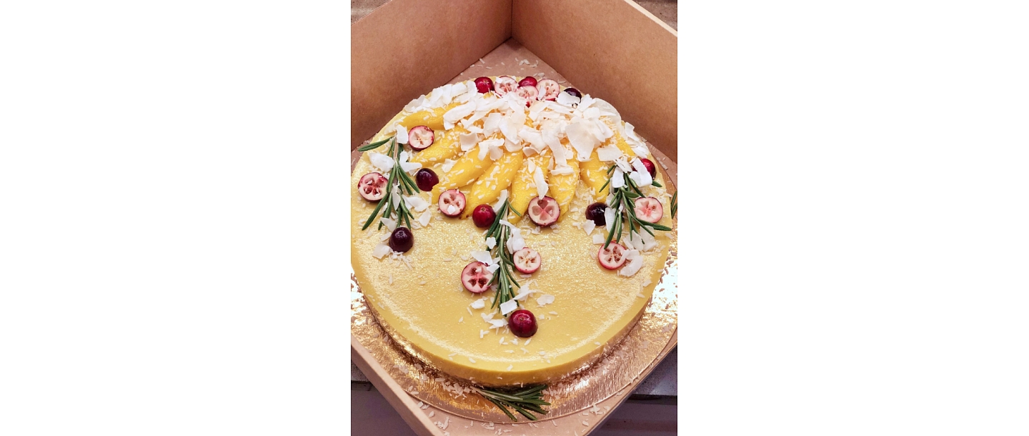 Mango cake