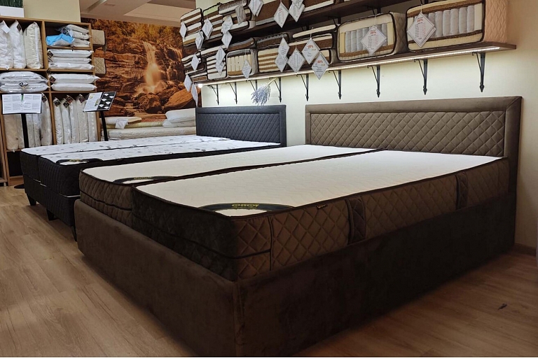 Mattress test areas